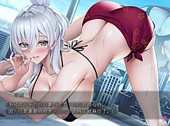 Ep4 features two players in an erotic role-playing hentai game with a 30-minute bubble bath limit.