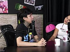 Brazilian couple debates open relationship and swingers club