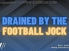 Football jock tricked into age gap puppy play humiliation in garage