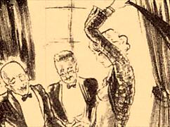 Look at this vintage erotic illustration!