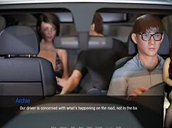 Kate 32 teases by fingering herself in the taxi