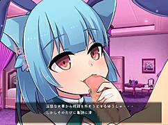 playing the anime hentai game with lucré