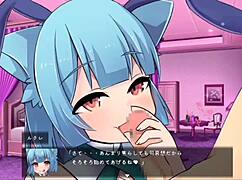 playing the anime hentai game with lucré