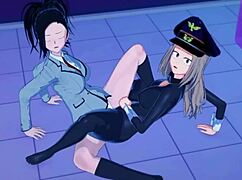 yao momo fucks camie in costume