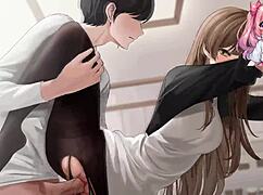 sexy vampires getting fucked in stockings 😈