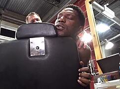 Rocco Steele, Pound My Romance Bareback in This Barbershop