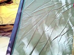 Girl spotted solo while camping