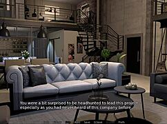 The Gain Trials 01 - Blonde BBW Fucked as Big Tits Lactate in 3D Porn!