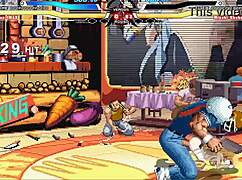 Brian battles shokuhou in hentai cumshot