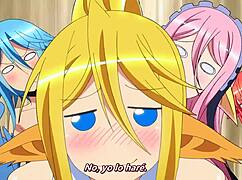 In the daily life with monster girls, episode eight unfolds