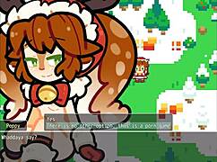 poppy from lol stars in christmas hentai game episode one
