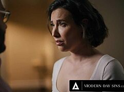 Casey Calvert's Sneaky Sex Turns Into Wild Gangbang