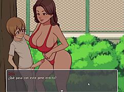 Hentai Game Daily Life of My Countryside Español Parte 11 Caught Spying at Pool