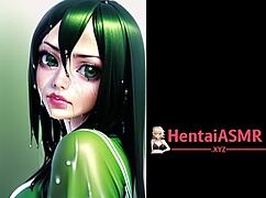 Froggy Anime Sluts in Bikinis Teasing with Subtle Masturbation Hints