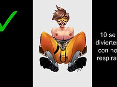 i tracer overwatch femdom joi with anal toys