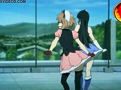 Anime Uedu Kun with Ass Spitroast and Screaming