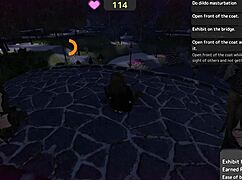 Seleka-san completes all park missions on real difficulty with nude flashing