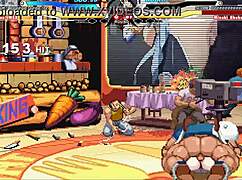 Brian battles shokuhou in hentai cumshot