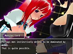 Girl B Hero Battles Monster Lord