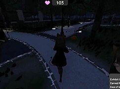 Seleka-san completes all park missions on real difficulty with nude flashing