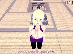 ino yamanaka gives titijob then gets fucked doggystyle by naruto 😘