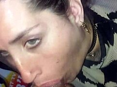 Blonde Slut Swallows Cum In Deepthroat Blowjob