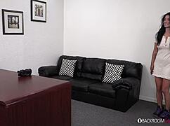 i can’t resist, blue-eyed bombshell takes anal creampie initiation