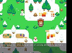 poppy from lol stars in christmas hentai game episode one