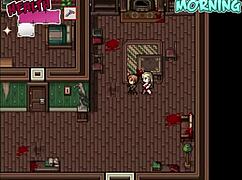 pickin up items in zombies retreat hentai game part 4