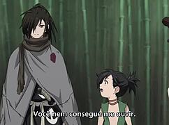 i watched dororo episode 2 focusing on the legs in portuguese