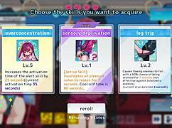 Investigator Lina In JK Uniform With Blindfold