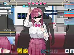 Investigator Lina In JK Uniform With Blindfold