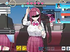 Investigator Lina In JK Uniform With Blindfold