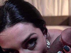 Luiza Marcato Takes Interracial POV Anal and Swallows Cum