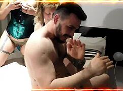 with my friend we banged my stepson's buddy hard in group