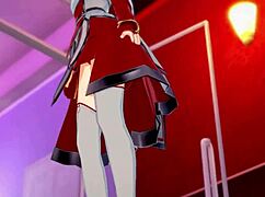 Mordred Pendragon teases, Let me help you finish inside now.