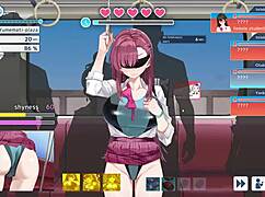 Investigator Lina In JK Uniform With Blindfold