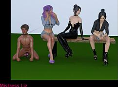 Hardcore Femdom Humiliation Game With Dominant Play