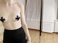 Naked Power Flexing with Miss Daisy Diamond!