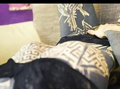 Tattoed goth couple engages in intense hard fucking with anal play and sloppy blowjob.