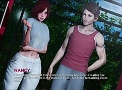 Eternum 56: Curvy Mature Teen In Cute 3D Outfit. Exploring Game World.