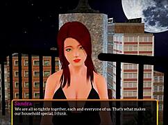 Redhead Riding Hard in Cowgirl Game