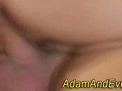 Busty Whore Riding With Cum