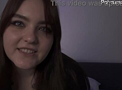 curvy bbw milf giving jerk off instructions while massaging prostate with strapon