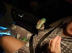 Public Outdoor Squirting Orgasms with Wet Creampie Finish