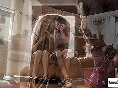 Petite Blonde And Gf Have Roleplay Sex