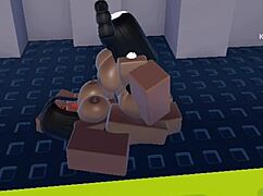 Ebony girls playing part one