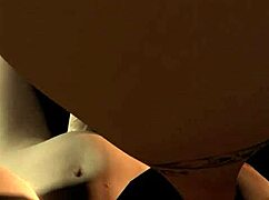 ladyboy slamming a curvy redhead elf girl so hard tonight