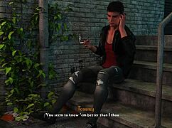 big tits in sexy outfit on dik route