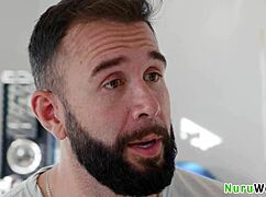 sexy blonde teen anna claire clouds guides will pounder through nuru massage